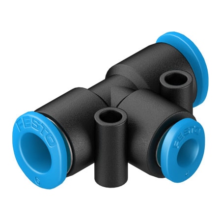 Festo Push-In T-Connector QSMT-6-4 QSMT-6-4